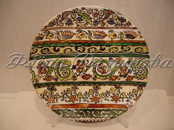 Тарелка 1, "Татарский орнамент" , 28 см  4000 рублей