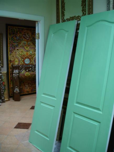 Роспись двери в стиле прованс