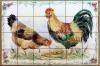 Фартук для кухни "Петух и курица, и кукуруза", 40 х 60 см