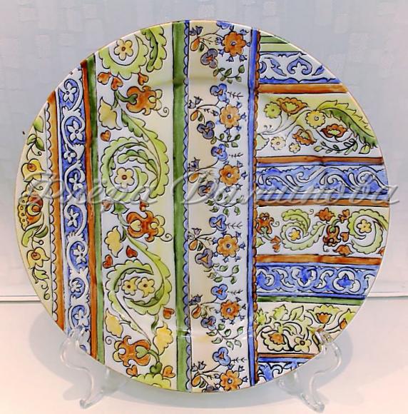 Тарелка 2  "Татарский орнамент ленточный", 28 см 4000  рублей
