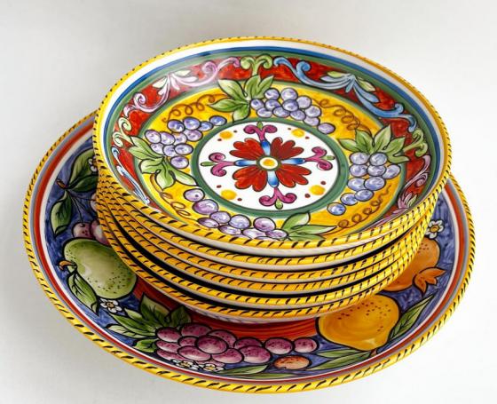 авторская роспись тарелок